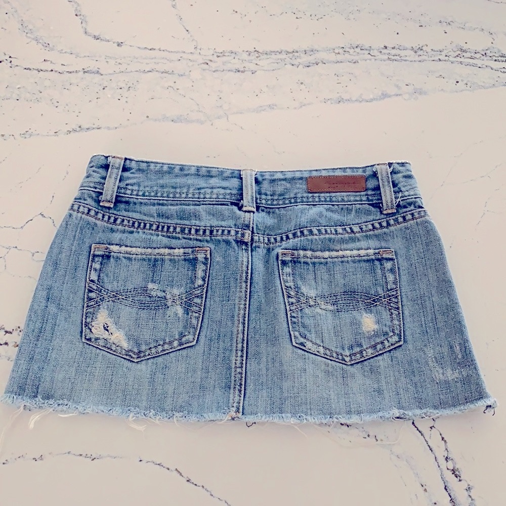 Abercrombie & Fitch jean skirt - Picture 4 of 6
